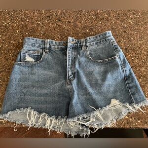Cotton On High Rise Mom denim short